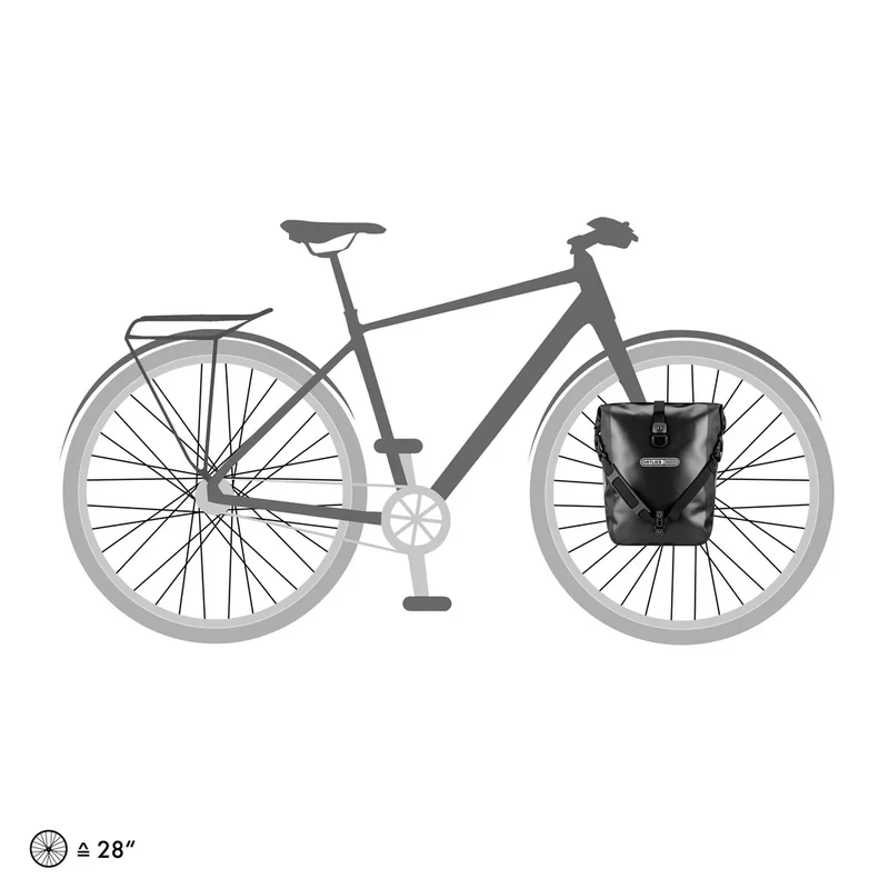Coppia borse Ortlieb Sport-Roller - Nero
