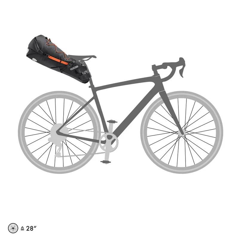 Borsa sottosella Ortlieb Seat-Pack 16.5L - Nero