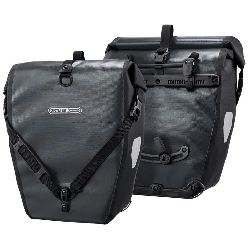 Coppia borse posteriori Ortlieb Back-Roller - Grigio