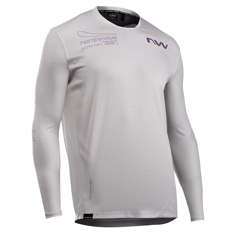 Maglia maniche lunghe Northwave Edge 2 - Grigio chiaro