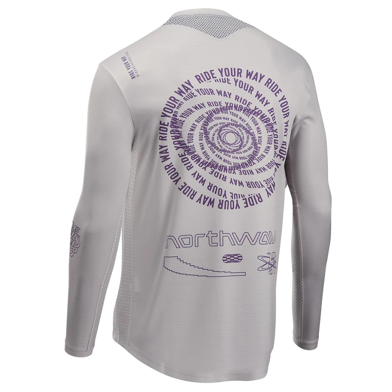 Maglia maniche lunghe Northwave Edge 2 - Grigio chiaro