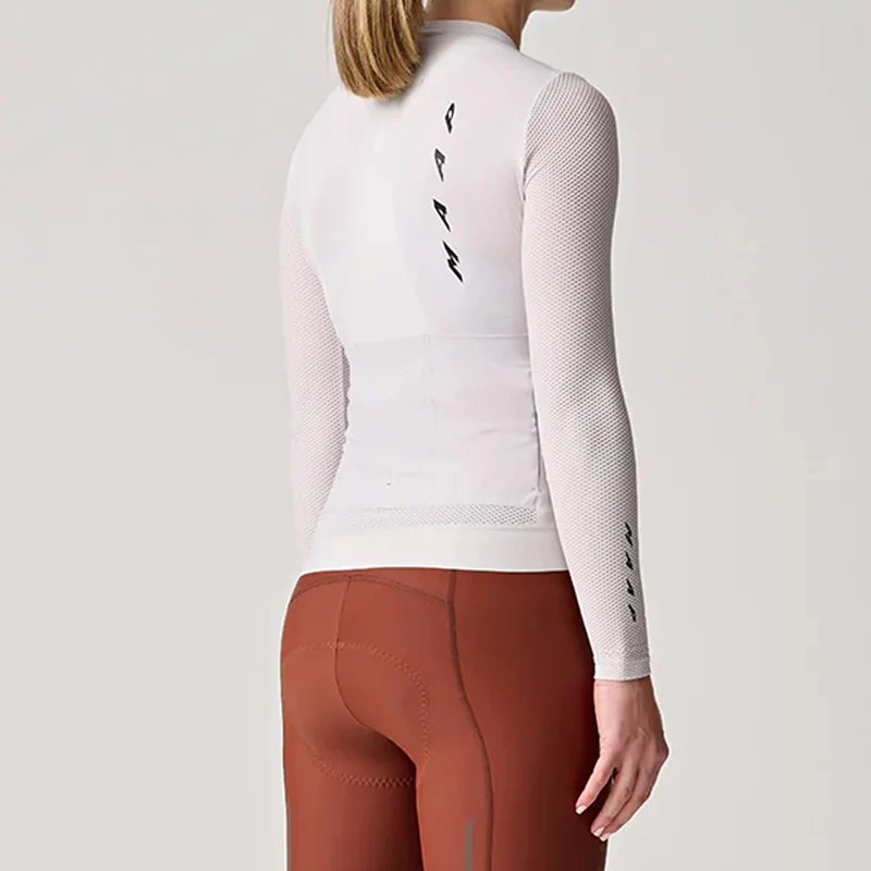 Maglia donna maniche lunghe Maap Evade Pro Base 2.0 - Bianco