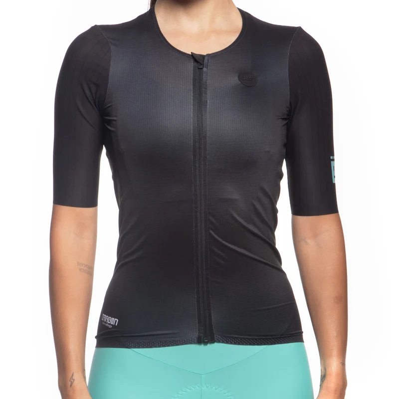 Maglia donna Jëuf Pro Race Carbon - Nero
