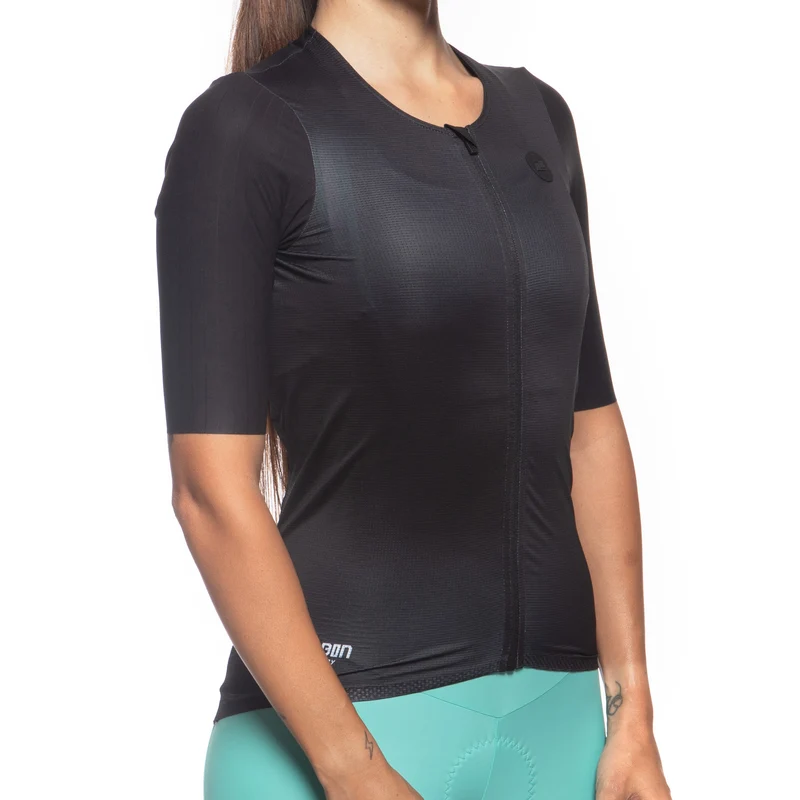 Maglia donna Jëuf Pro Race Carbon - Nero