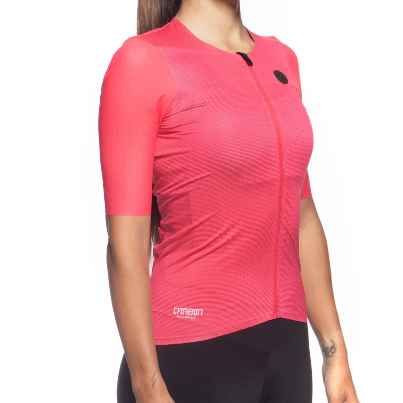 Maglia donna Jëuf Pro Race Carbon - Rosa