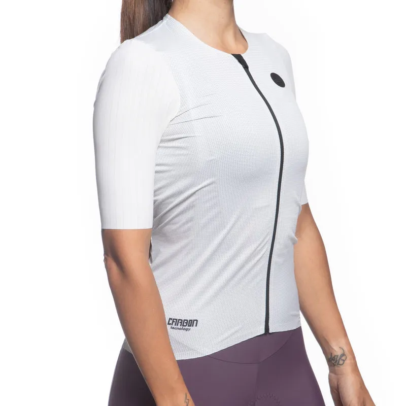 Maglia donna Jëuf Pro Race Carbon - Grigio