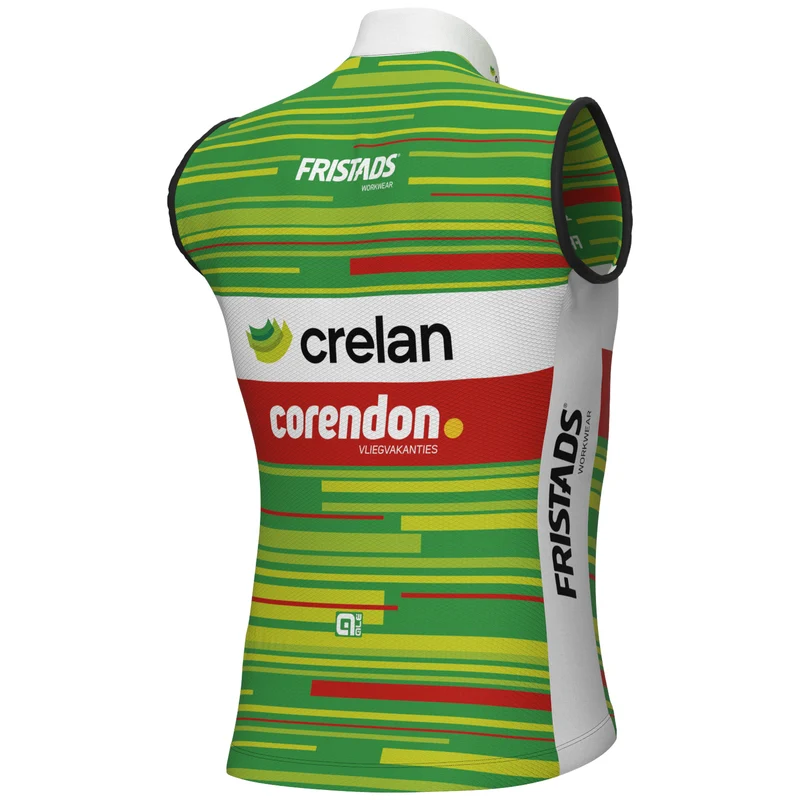 Gilet antivento Ale Crelan Corendon 2025