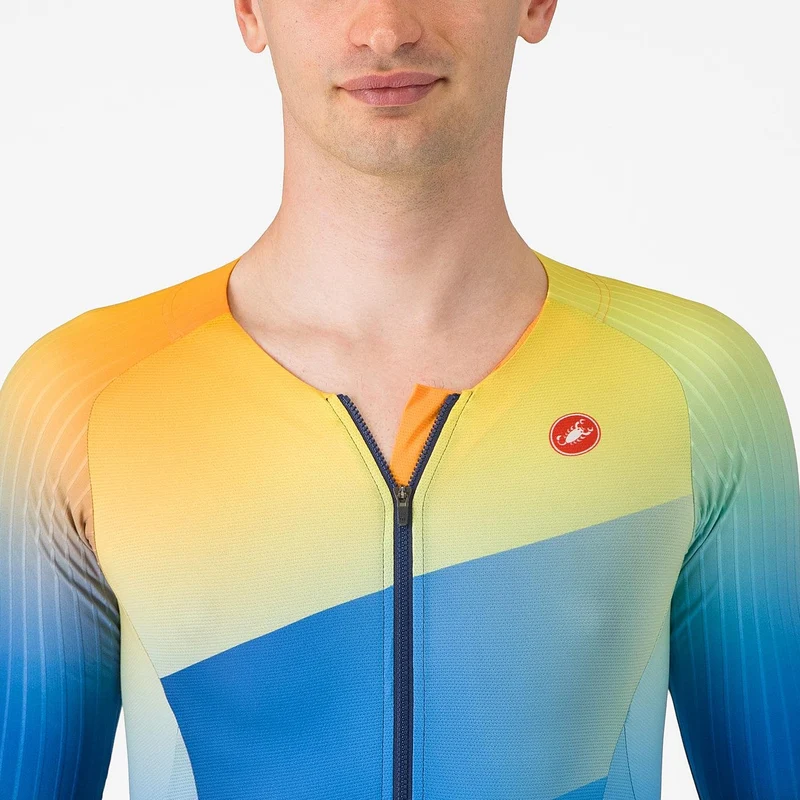Maglia Castelli Free Speed 3 Race - Blu