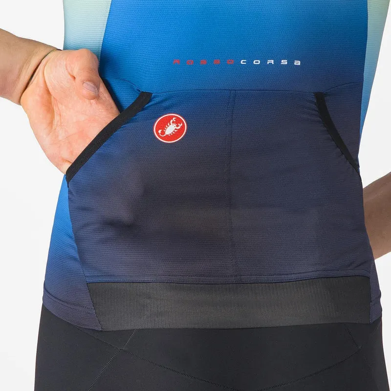 Maglia Castelli Free Speed 3 Race - Blu