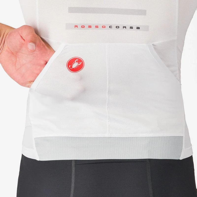 Maglia Castelli Free Speed 3 Race - Bianco