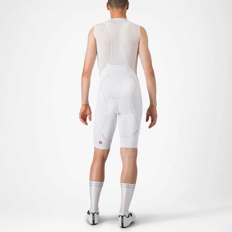 Salopette Castelli Free Aero Race S - Bianco