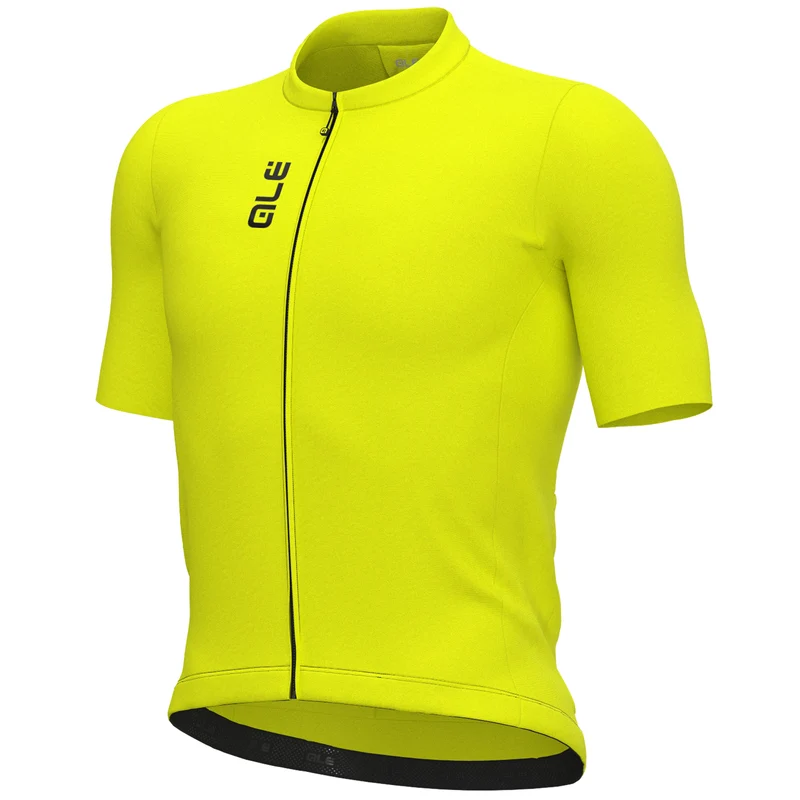 Maglia Ale Pragma Color Block - Giallo fluo