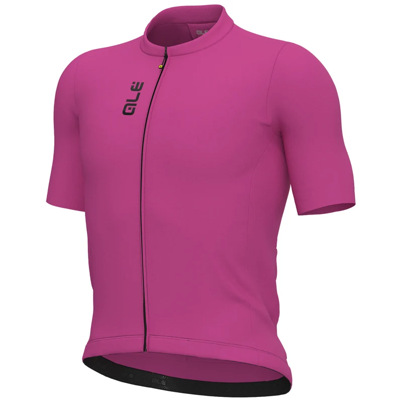 Maglia Ale Pragma Color Block - Fucsia