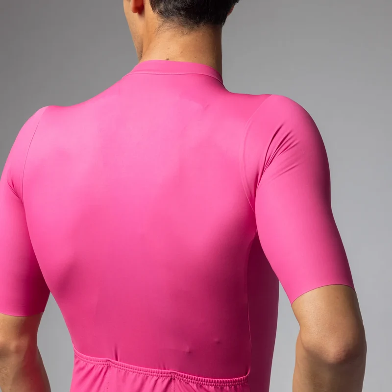 Maglia Ale Pragma Color Block - Fucsia