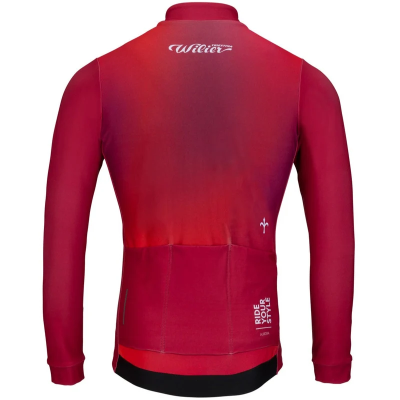 Maglia maniche lunghe Wilier Aurora - Rosso