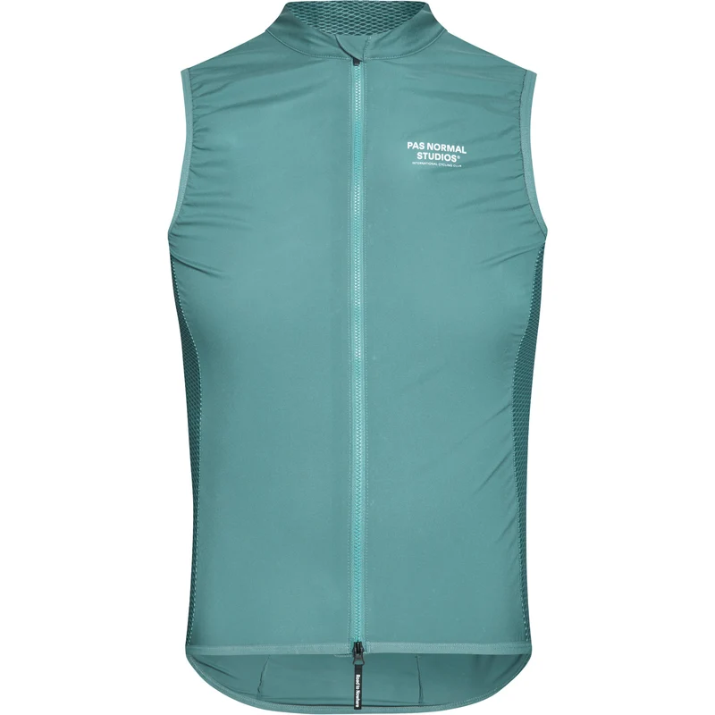 Gilet Pas Normal Studios Mechanism Stow Away - Verde grigio