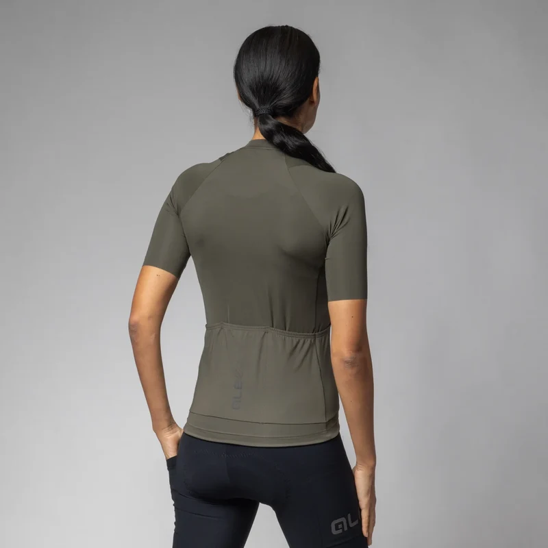 Maglia donna Ale Pragma Color Block Off Road - Verde