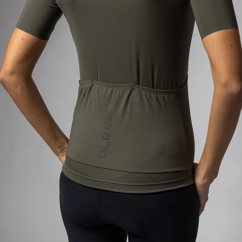 Maglia donna Ale Pragma Color Block Off Road - Verde
