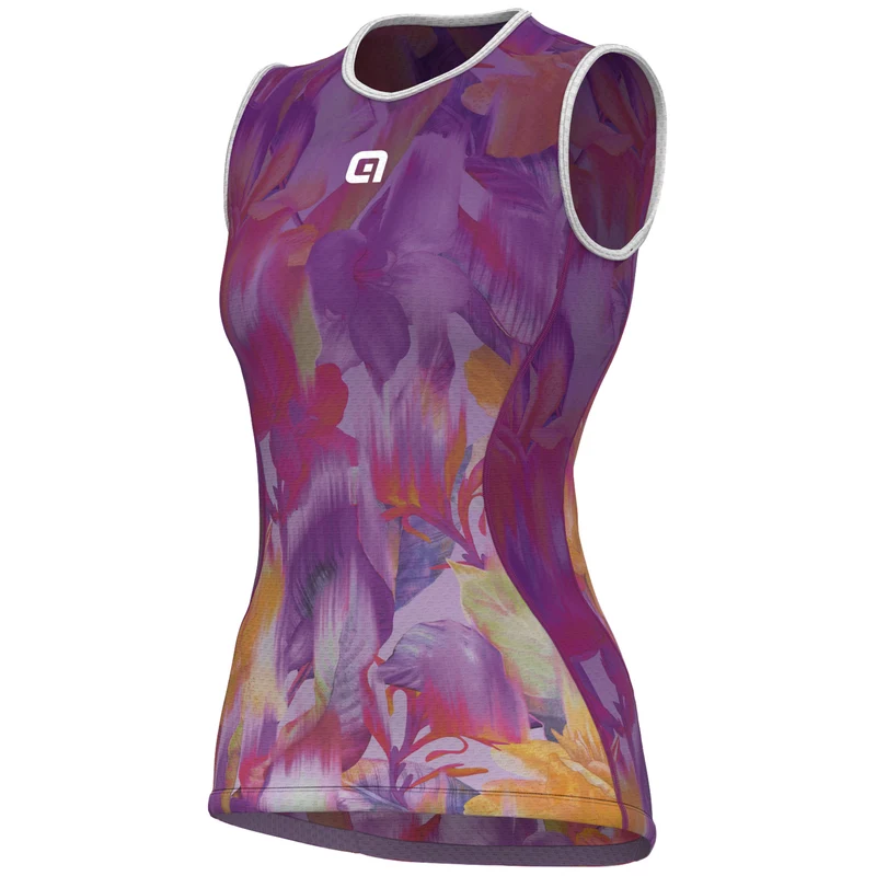 Maglia intima senza maniche donna Ale Lilium - Viola