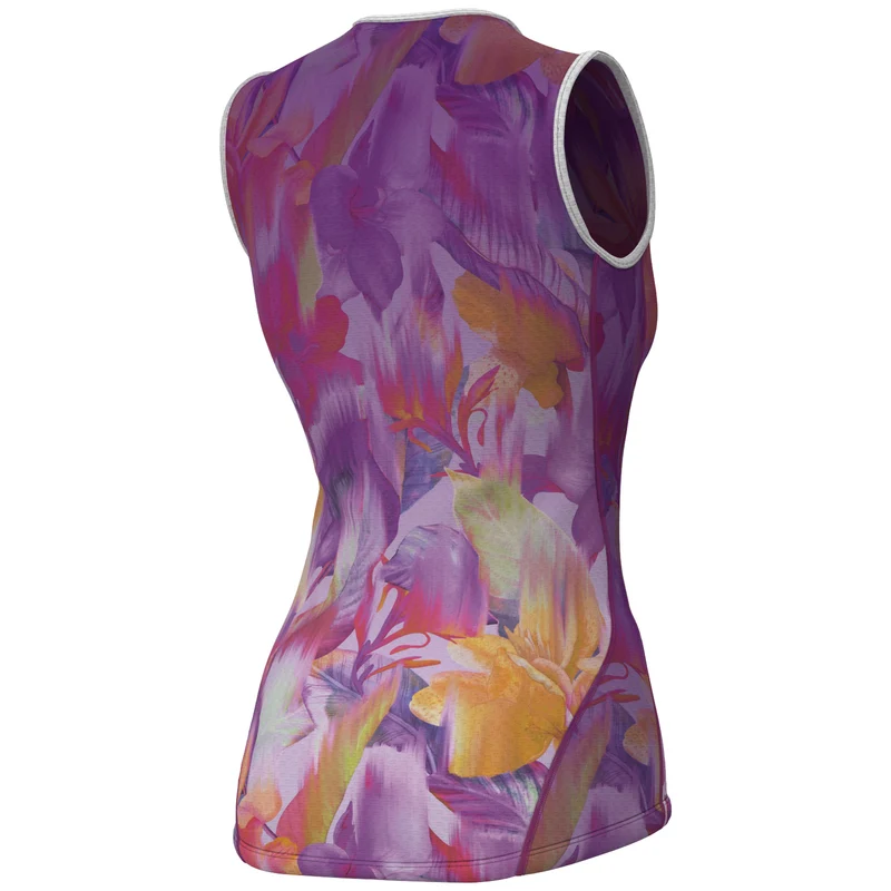 Maglia intima senza maniche donna Ale Lilium - Viola
