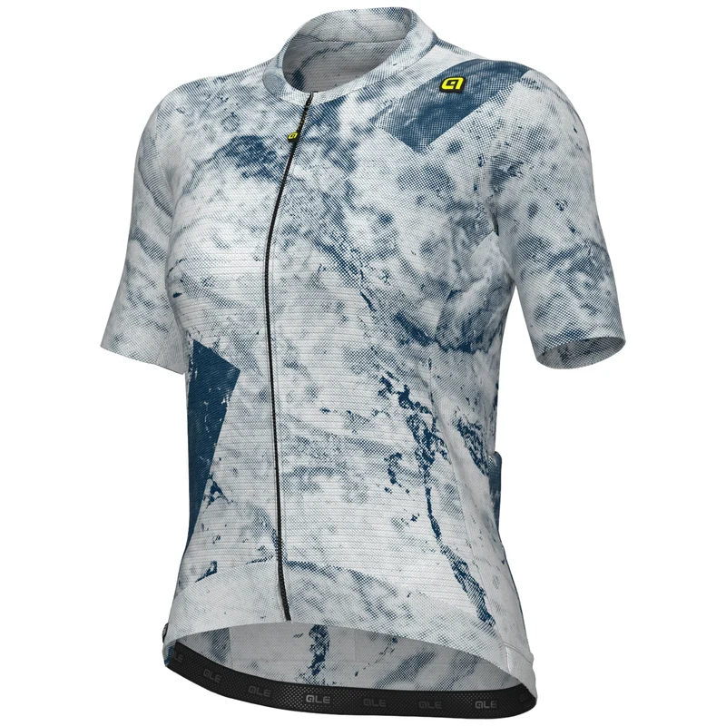 Maglia donna Ale PR-E Marble - Blu