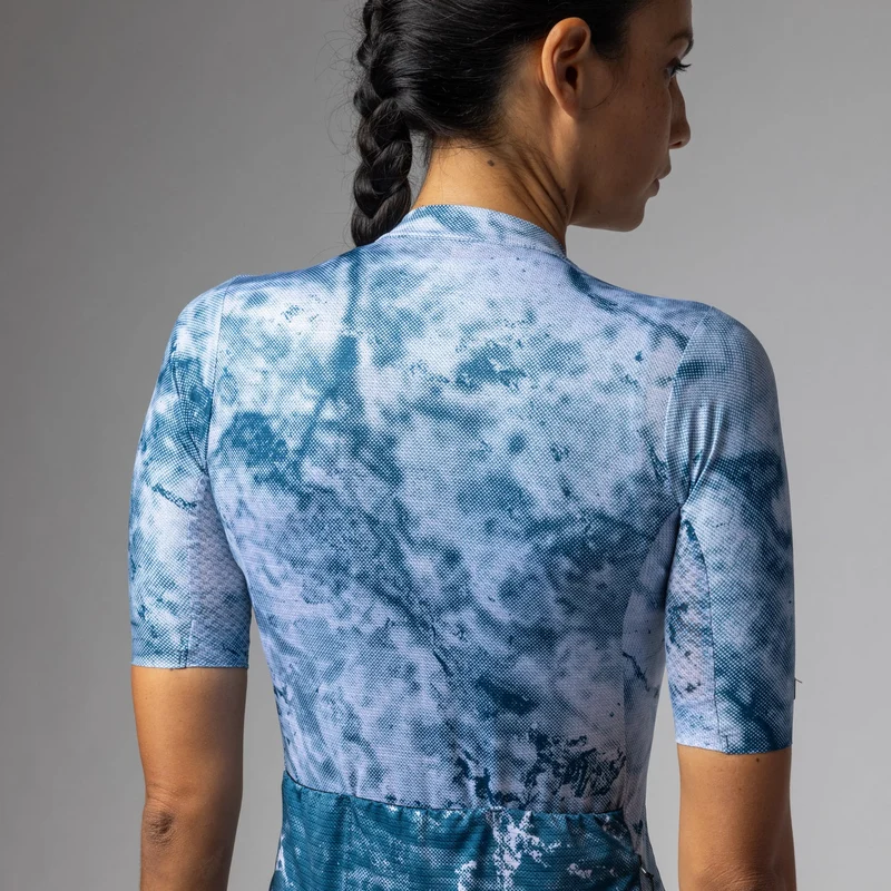 Maglia donna Ale PR-E Marble - Blu