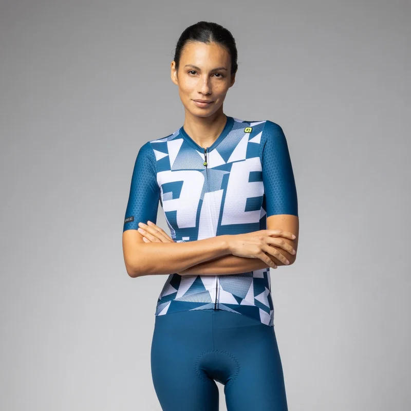 Maglia donna Ale PR-E Multiverso - Blu