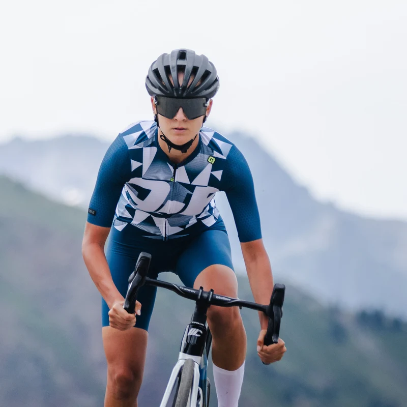 Maglia donna Ale PR-E Multiverso - Blu