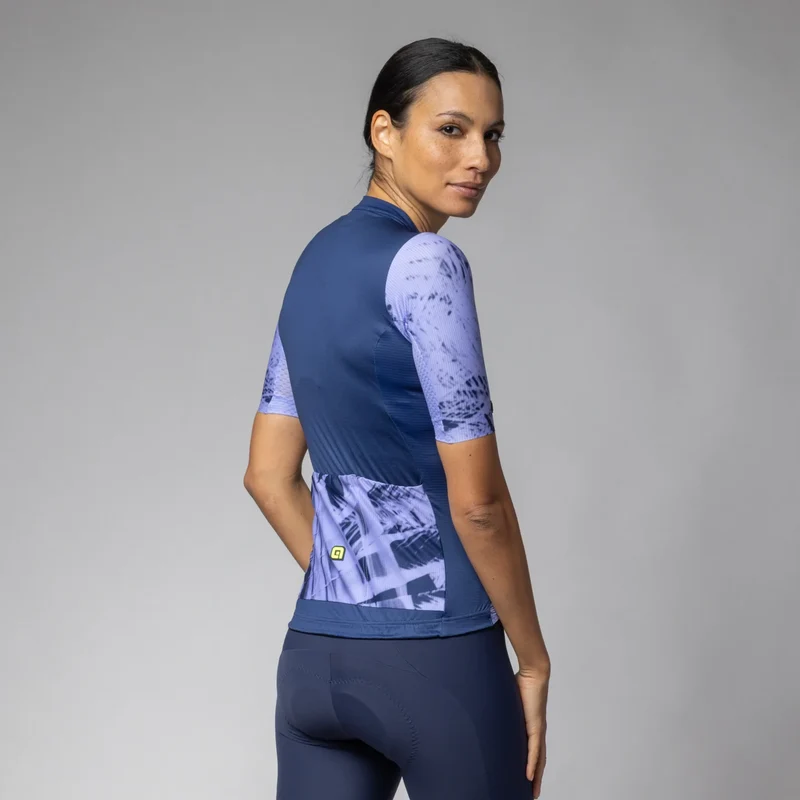 Maglia donna Ale PR-E Palm - Blu