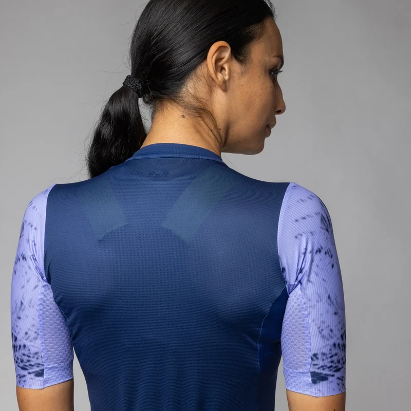 Maglia donna Ale PR-E Palm - Blu