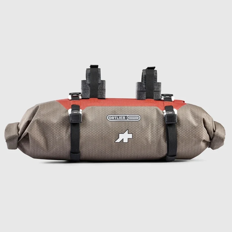 Borsa manubrio Assos x ORTLIEB 9L - Marrone