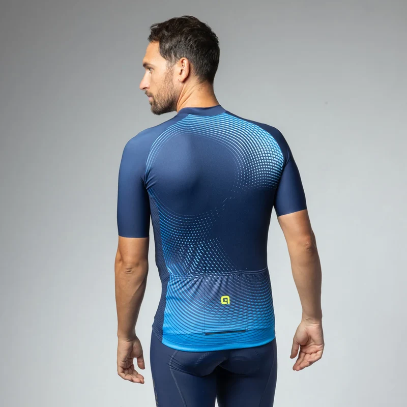 Maglia Ale Pragma Optical - Blu