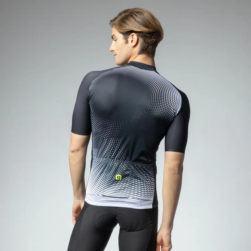 Maglia Ale Pragma Optical - Nero