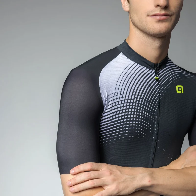 Maglia Ale Pragma Optical - Nero