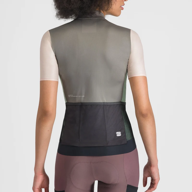 Maglia donna Sportful Supergiara Logo - Grigio