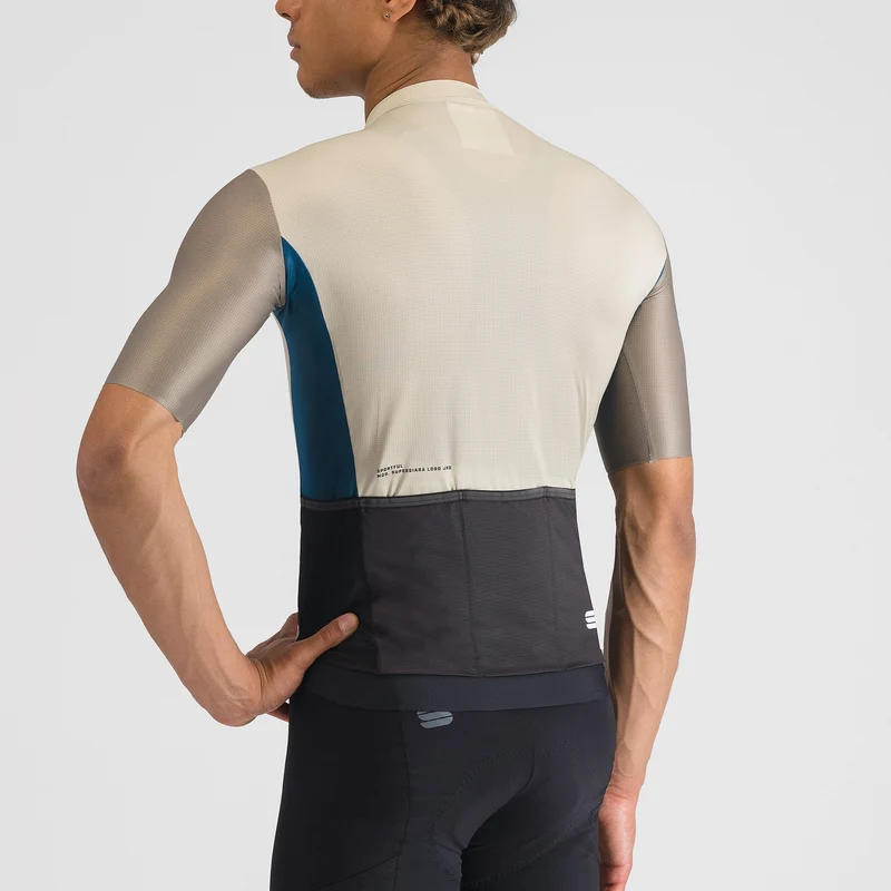 Maglia Sportful Supergiara Logo - Beige