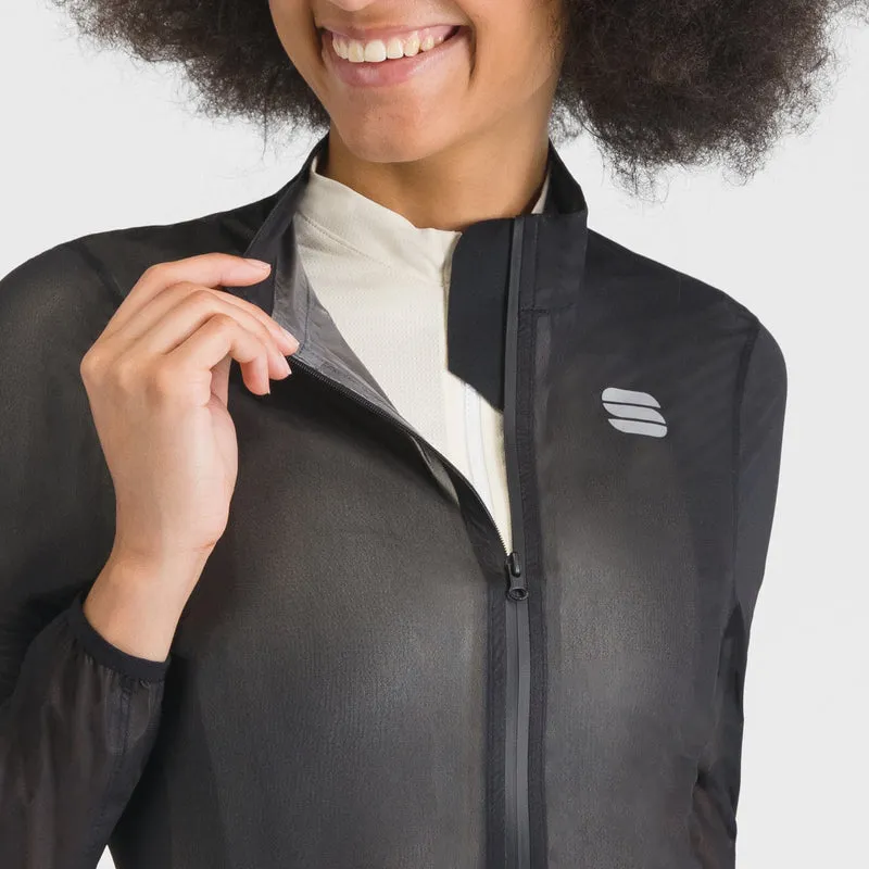 Mantellina donna Sportful Aqua Light - Nero