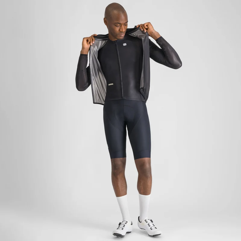 Mantellina Sportful Aqua Light - Nero