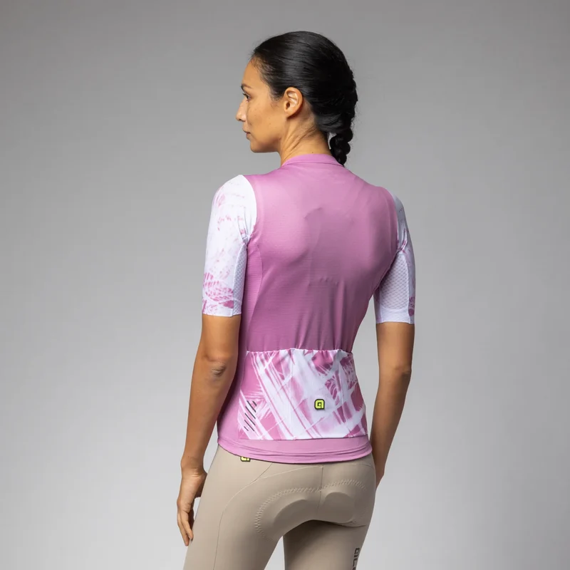 Maglia donna Ale PR-E Palm - Rosa