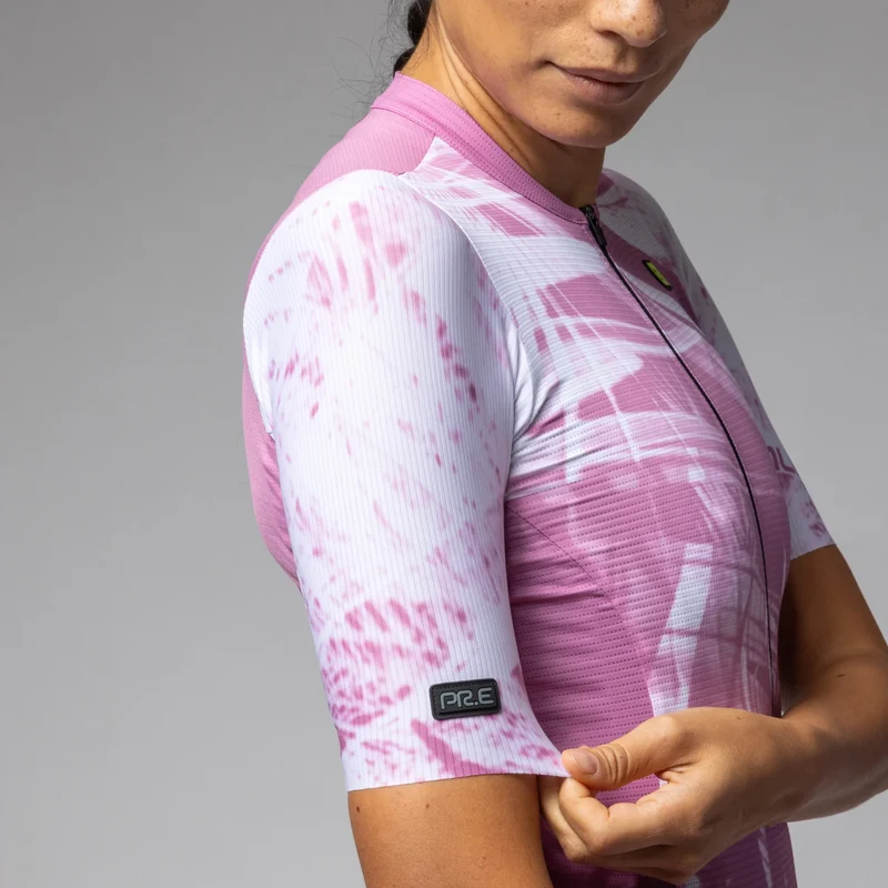 Maglia donna Ale PR-E Palm - Rosa