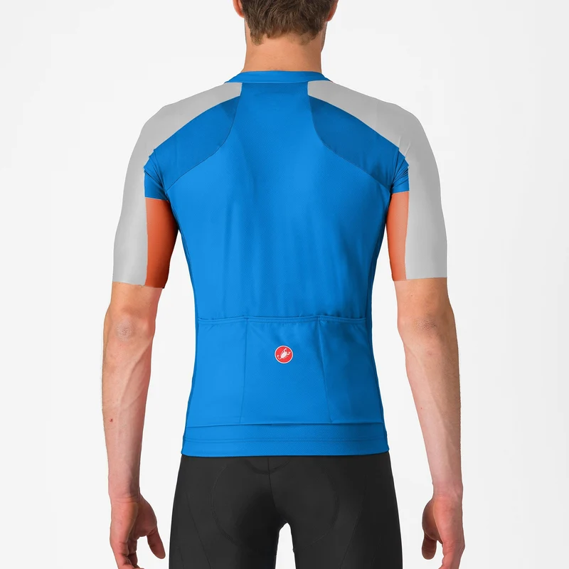 Maglia Castelli Entrata 6 - Azzurro arancio