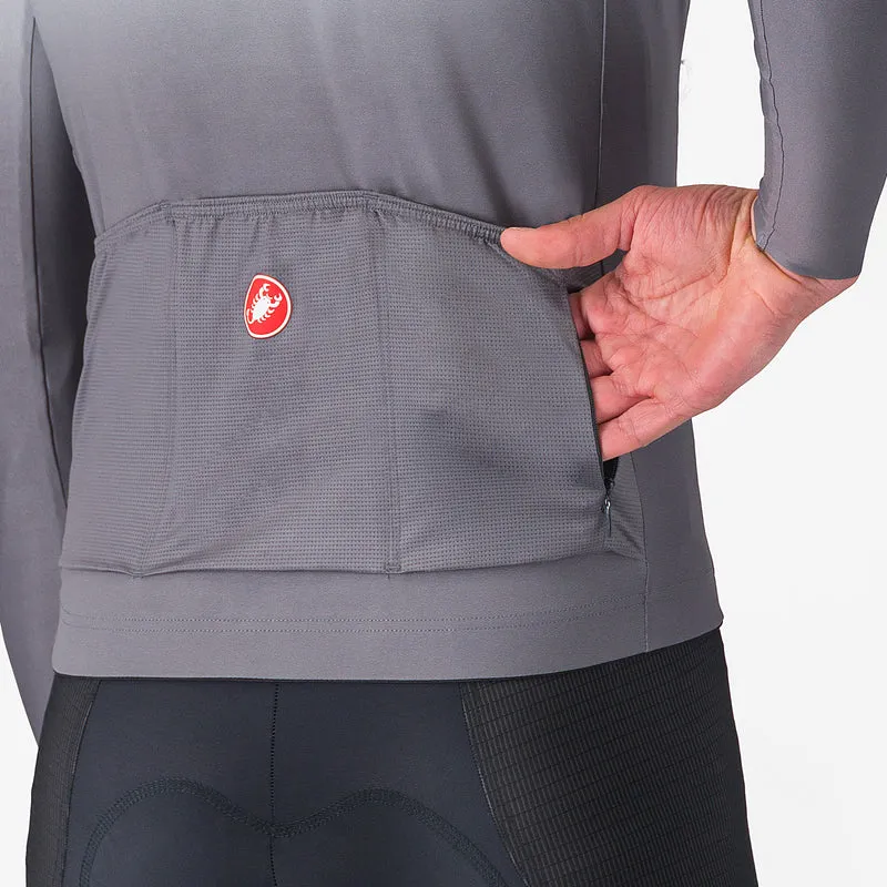 Maglia maniche lunghe Castelli UPF - Grigio