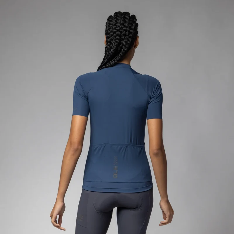 Maglia donna Ale Pragma Color Block Off Road - Blu