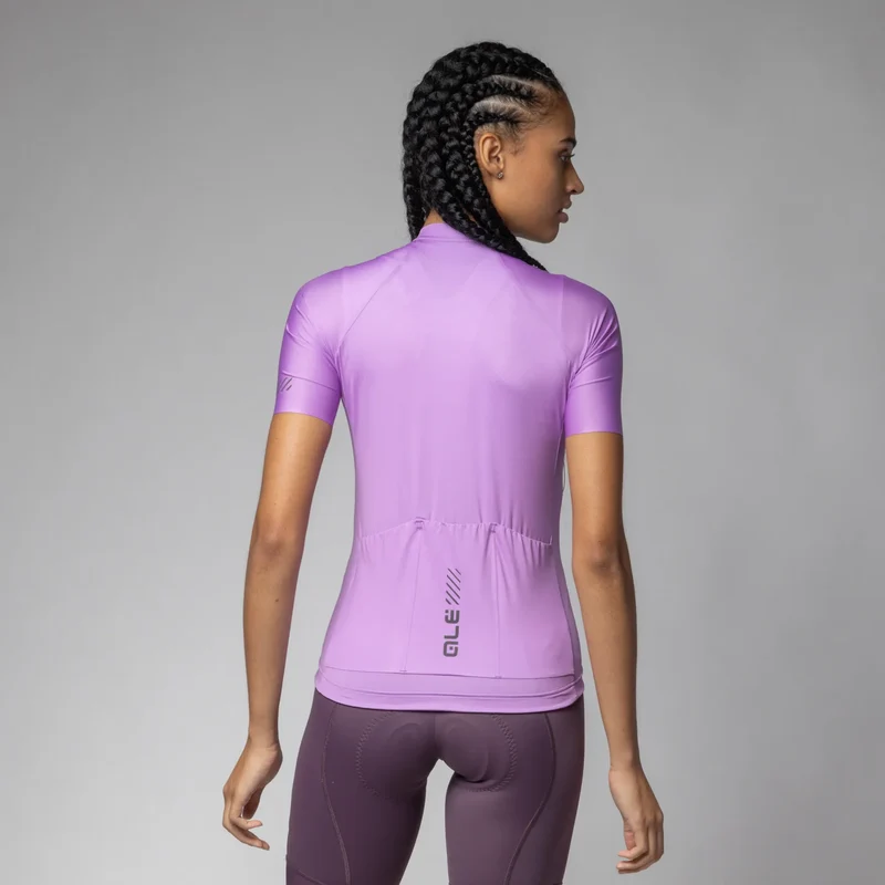 Maglia donna Ale Pragma Color Block - Viola
