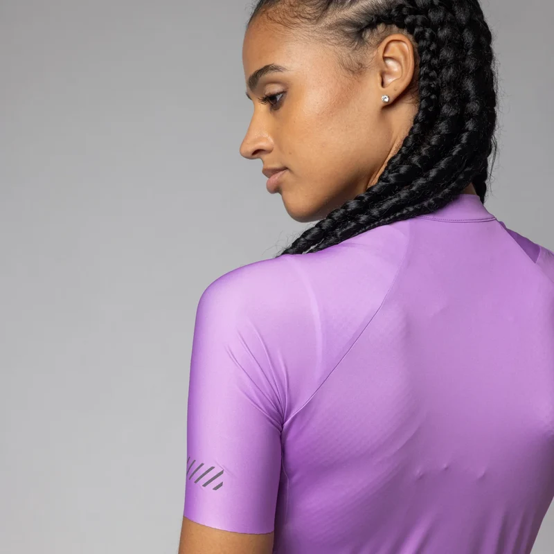 Maglia donna Ale Pragma Color Block - Viola