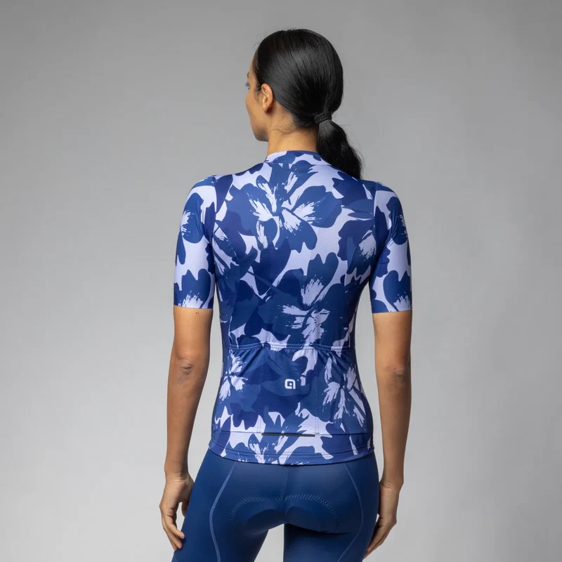 Maglia donna Ale Pragma Flower - Blu