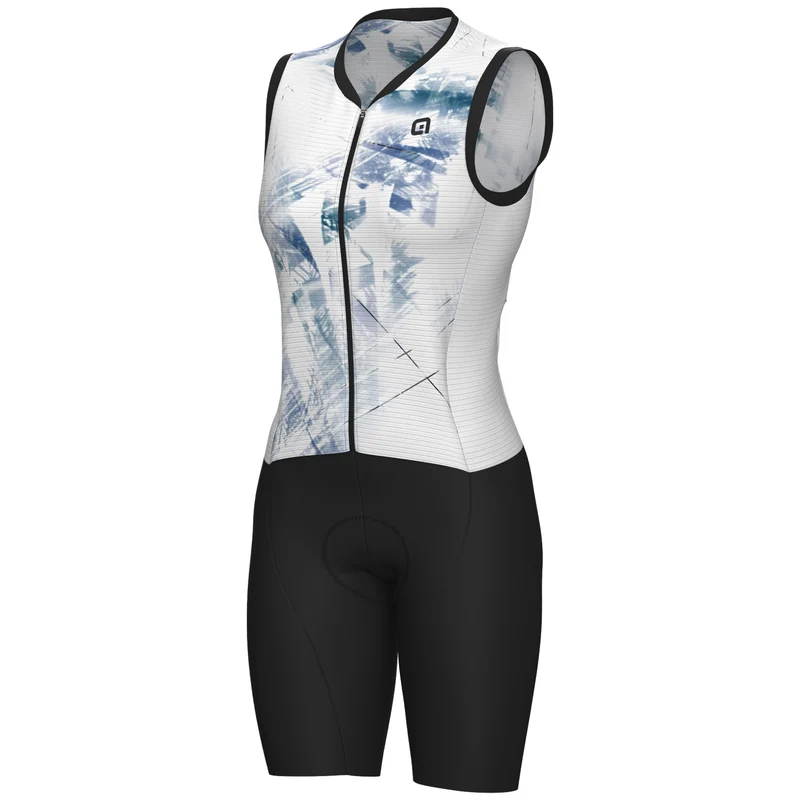 Body donna senza maniche Ale Pragma Mirror - Bianco
