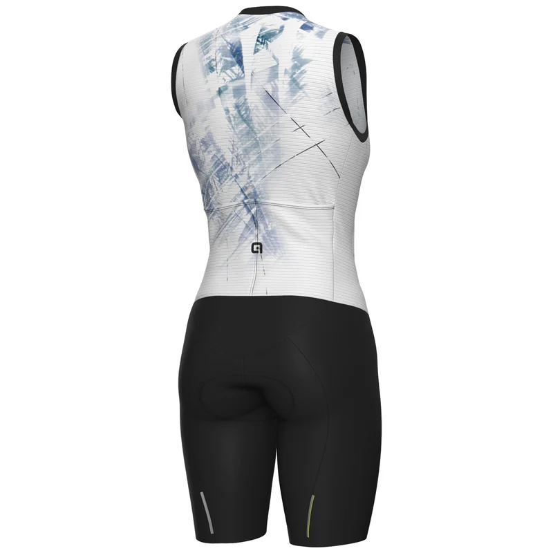 Body donna senza maniche Ale Pragma Mirror - Bianco