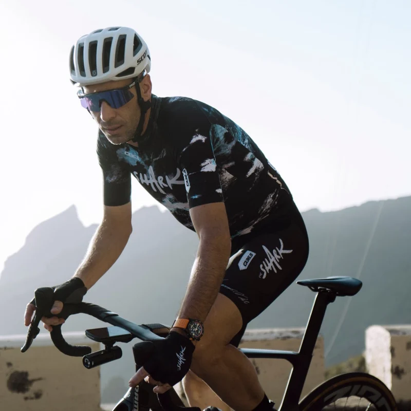 Maglia Q36.5 Gregarius Pro Nibali - Ocean
