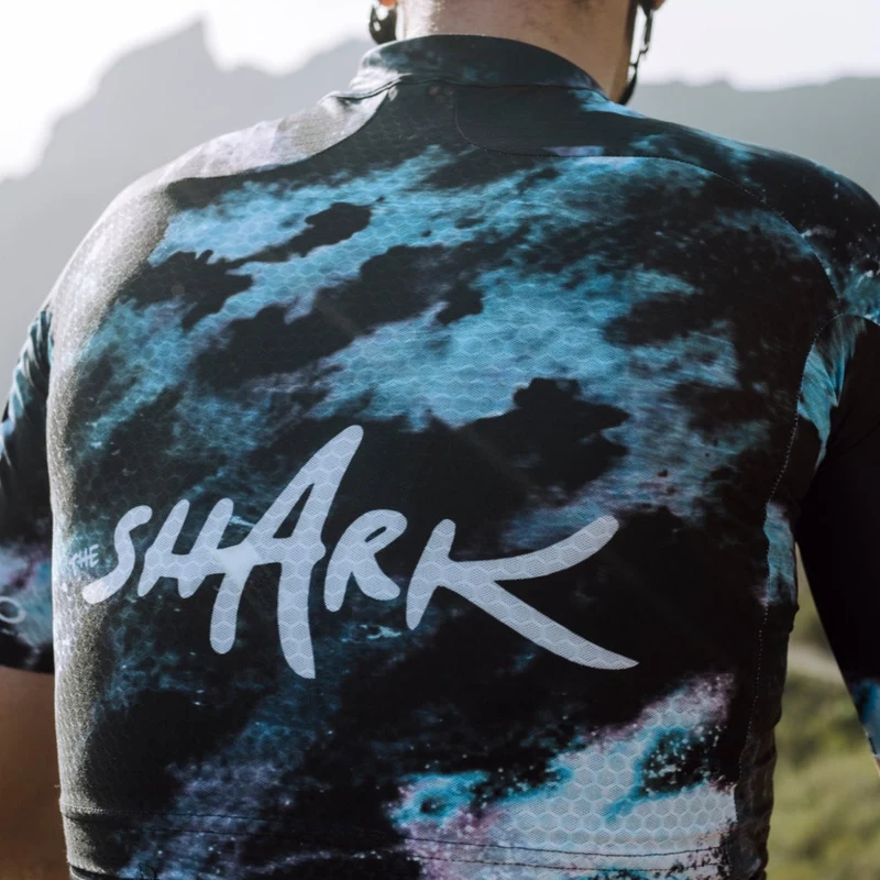 Maglia Q36.5 Gregarius Pro Nibali - Ocean